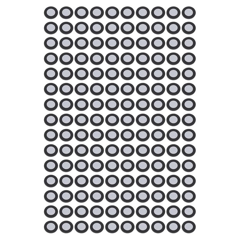 150 قطعة أهداف نقطية مغناطيسية عاكسة للمسح ثلاثي الأبعاد بقطر داخلي 6 مم وقطر خارجي 10 مم للتتبع البصري - Image 1